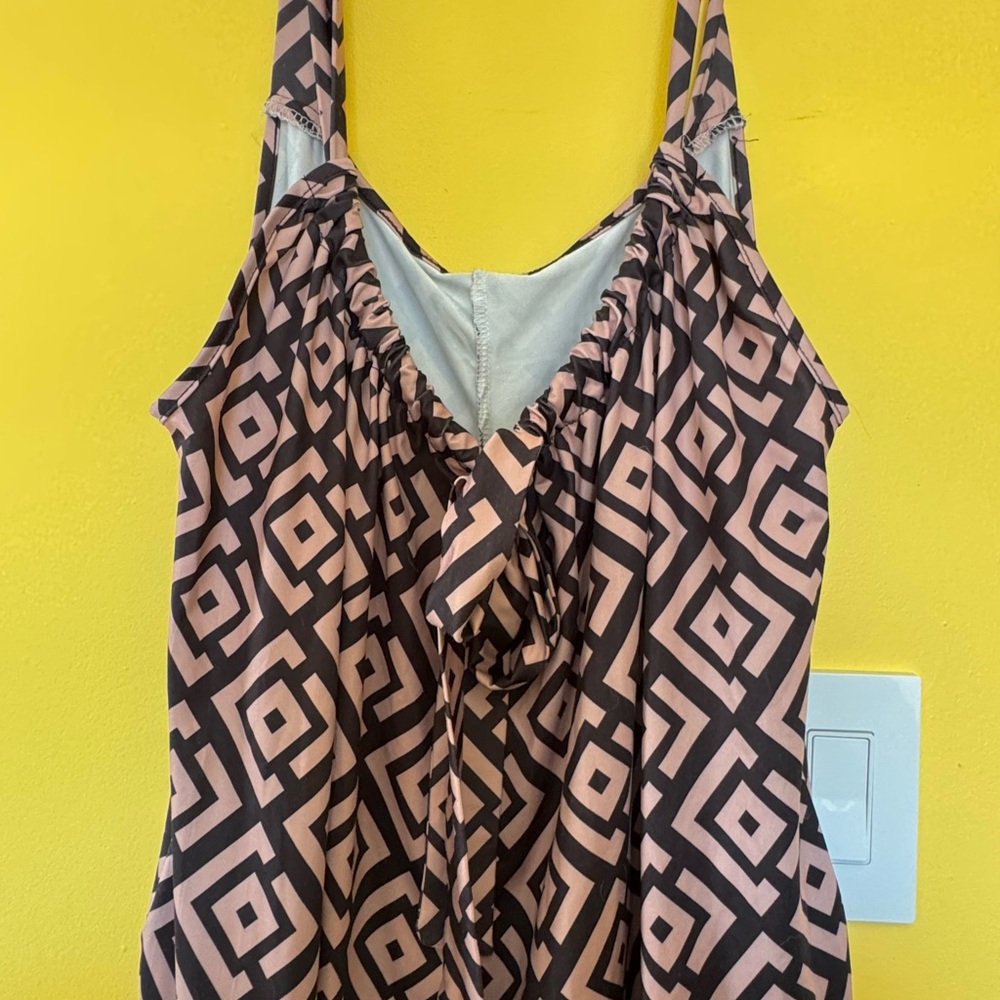 Geometric Patterned Women's Jumpsuit